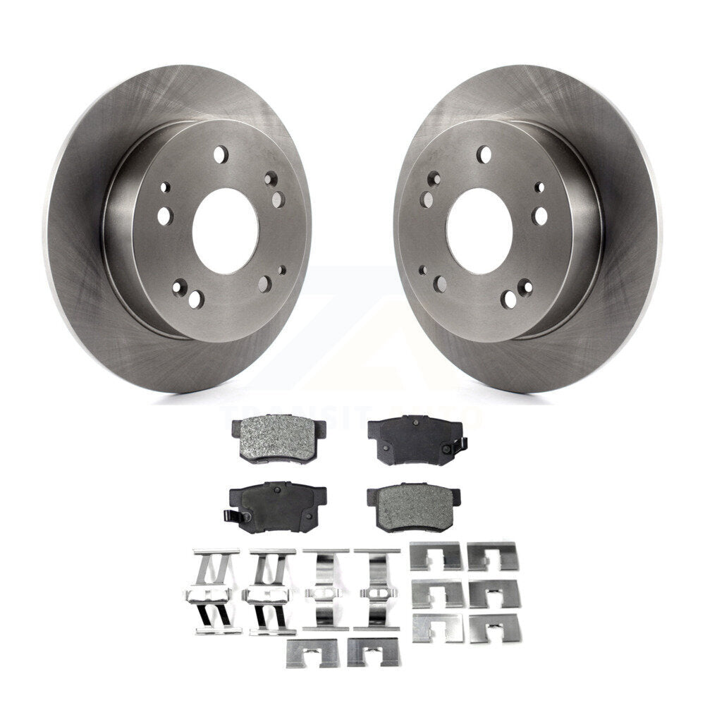 Kit de plaquettes de frein semi-métalliques pour Rotors de frein arrière, pour Honda Civic Accord Acura RSX Integr