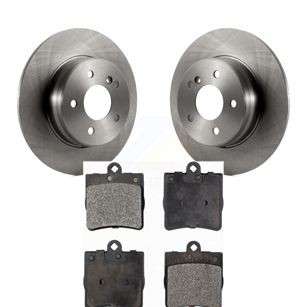 Kit de disques de frein à disque arrière et plaquettes semi-métalliques pour Mercedes-Benz SLK280