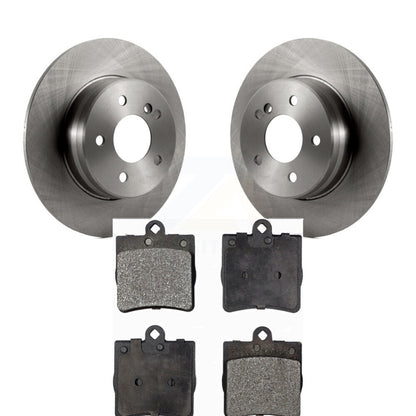 Kit de disques de frein à disque arrière et plaquettes semi-métalliques pour Mercedes-Benz SLK280