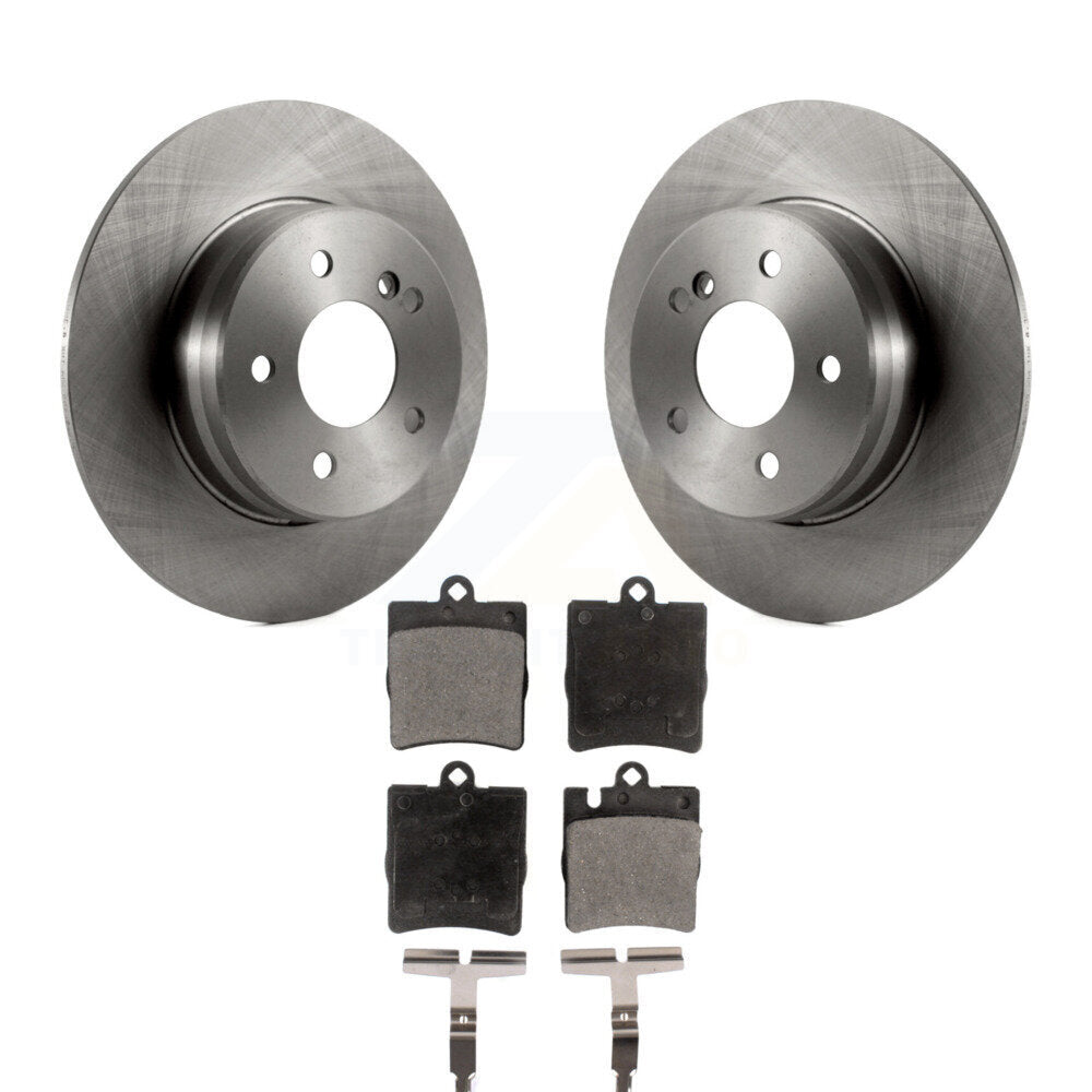 Kit de plaquettes semi-métalliques de Rotor de frein arrière, pour Mercedes-Benz C230 SLK350 CLK320 E32