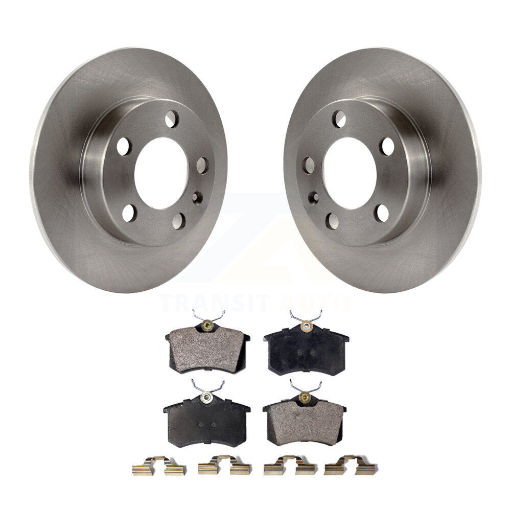 Kit de plaquettes de frein semi-métalliques pour Rotors de frein arrière, pour Volkswagen Jetta Golf City Beetle T