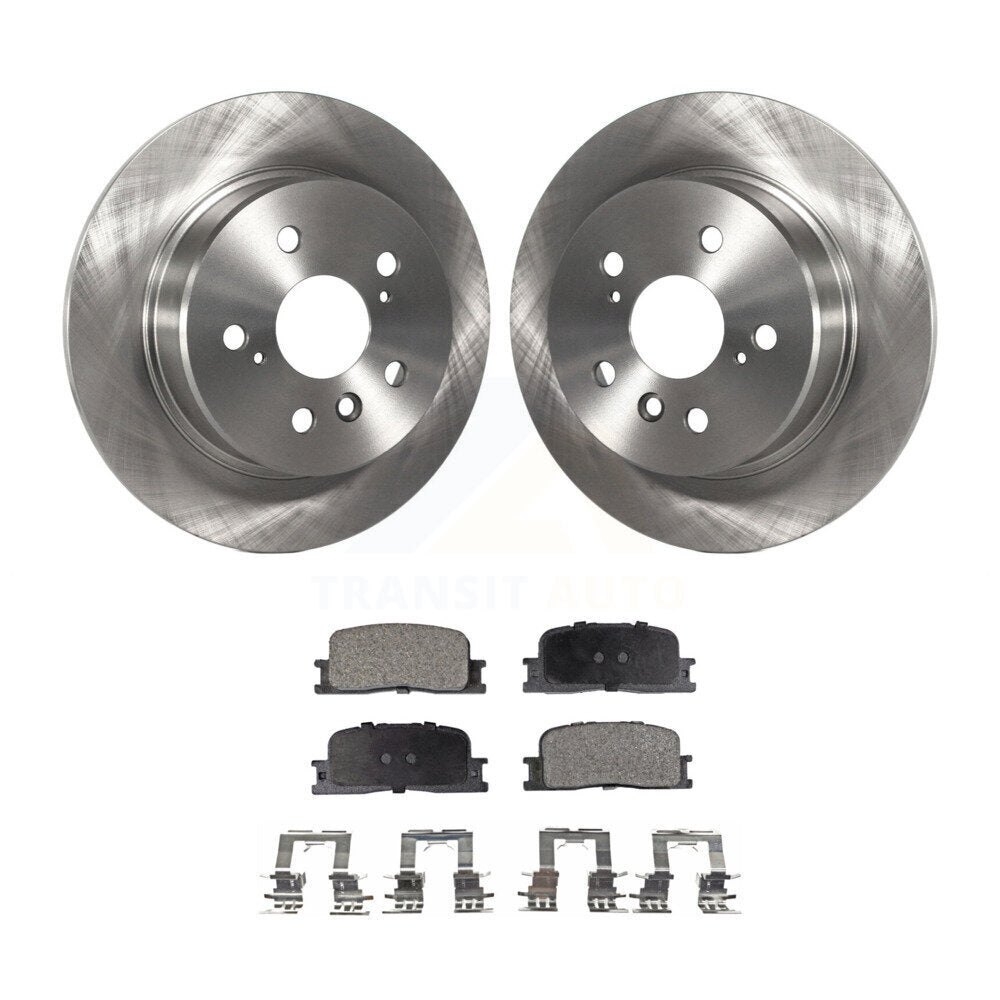 Kit de plaquettes de frein semi-métalliques pour rotors de frein arrière, pour Toyota Highlander AW 2001 – 2003