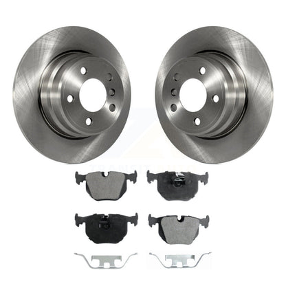 Kit de disques de frein à disque arrière et plaquettes semi-métalliques pour BMW X5 K8F-101730