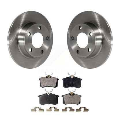 Kit de disques de frein à disque arrière et plaquettes semi-métalliques pour Audi Allroad Quattro A6
