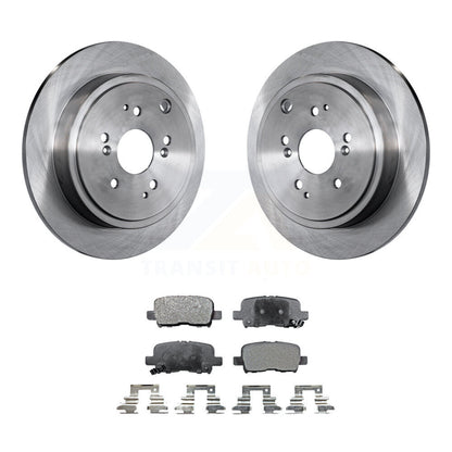 Kit de disques de frein à disque arrière et plaquettes semi-métalliques pour Honda Pilot Acura MDX