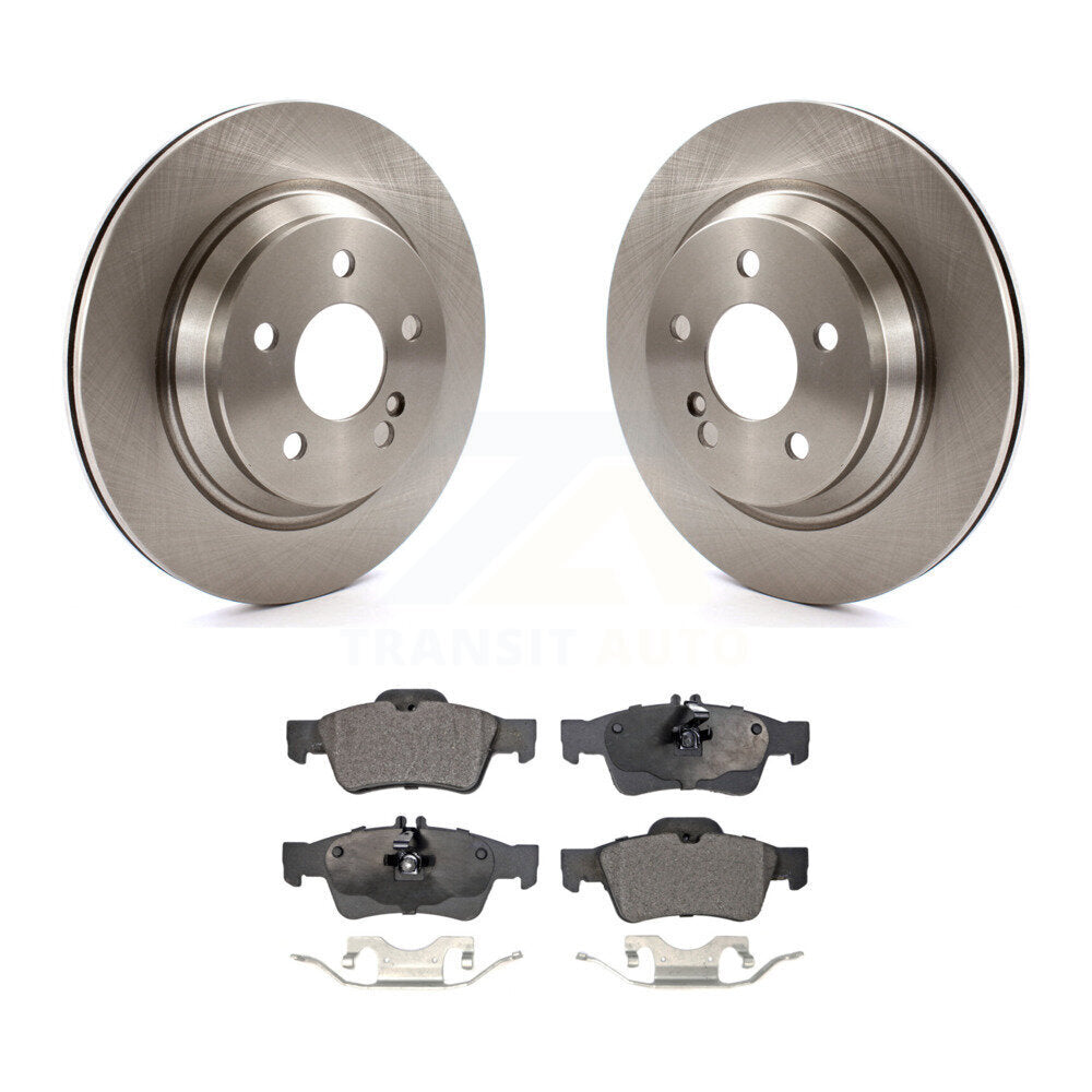 Kit de plaquettes semi-métalliques de rotor de frein arrière pour Mercedes-Benz S430 S500 AW 2003-2006