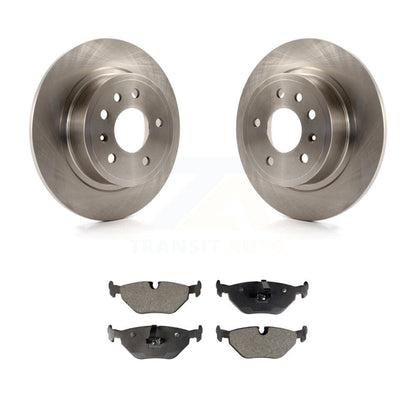 Kit de disques de frein à disque arrière et plaquettes semi-métalliques pour Saab 9-5 K8F-101737