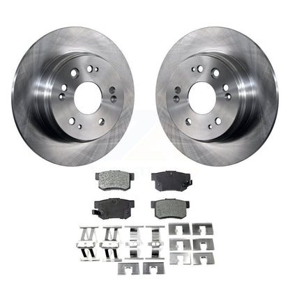 Kit de disques de frein à disque arrière et plaquettes semi-métalliques pour Honda CR-V 2002-2004