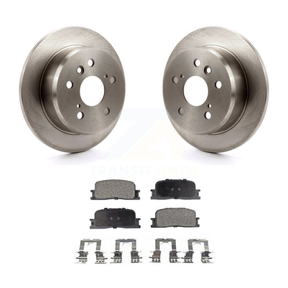 Rotor de frein à disque arrière et Kit de plaquettes semi-métalliques pour Toyota Camry Lexus ES330 ES30