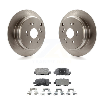 Kit de disques de frein à disque arrière et plaquettes semi-métalliques pour Honda Odyssey 2002-2004
