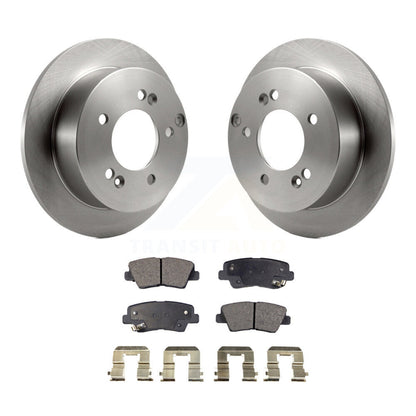 Kit de disques de frein à disque arrière et plaquettes semi-métalliques pour Hyundai Sonata 2,4 l
