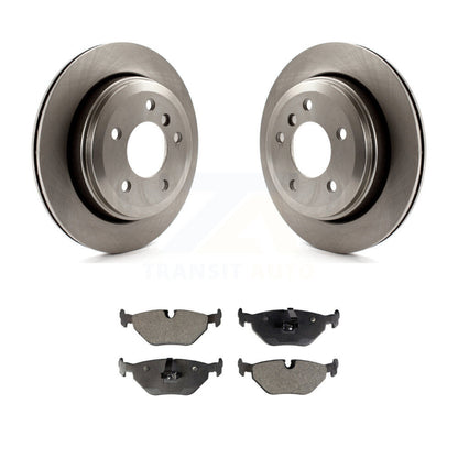 Kit de disques de frein à disque arrière et plaquettes semi-métalliques pour BMW 325xi 2001-2005