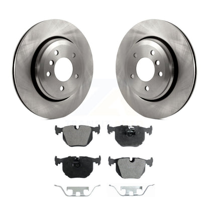 Kit de rotors de frein à disque arrière et plaquettes semi-métalliques pour BMW 330Ci 330i 330xi