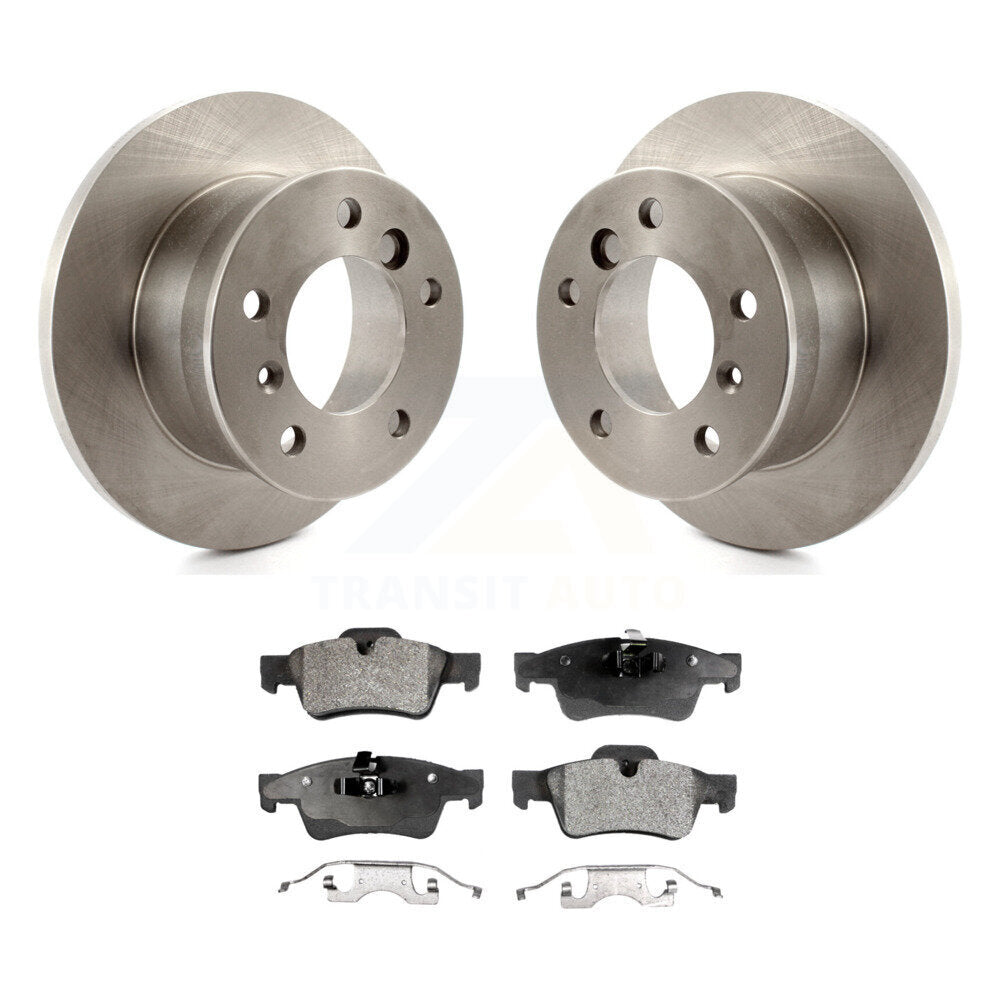Kit de disques de frein à disque arrière et plaquettes semi-métalliques pour Mercedes-Benz G55 AMG