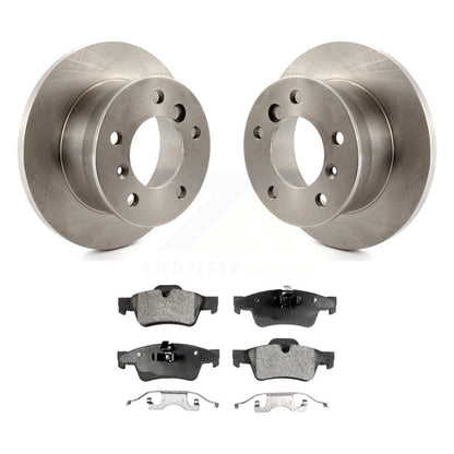 Kit de disques de frein à disque arrière et plaquettes semi-métalliques pour Mercedes-Benz G55 AMG