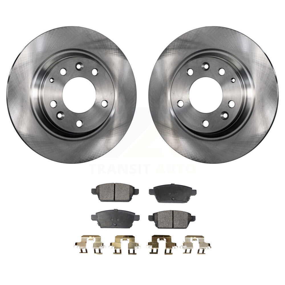 Kit de plaquettes semi-métalliques de Rotor de frein arrière, pour Ford Fusion Mazda 6 Lincoln MKZ Mila