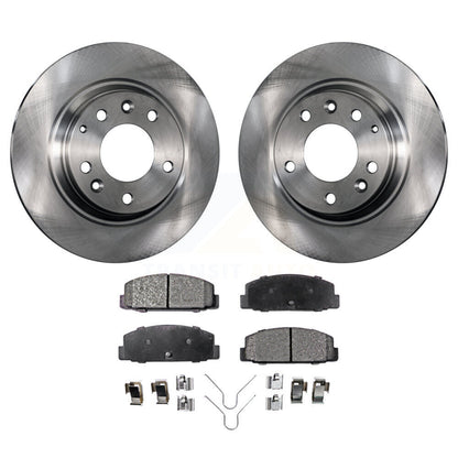 Kit de disques de frein à disque arrière et plaquettes semi-métalliques pour Mazda 6 Protege K8F-10176