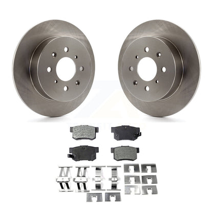 Kit de rotors de frein à disque arrière et plaquettes semi-métalliques pour Honda Civic Acura EL