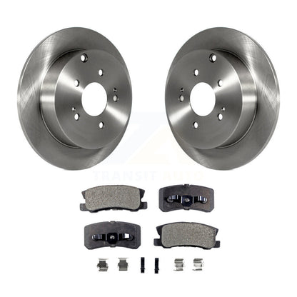 Kit de disques de frein à disque arrière et plaquettes semi-métalliques pour Mitsubishi Endeavour