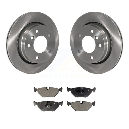Kit de rotors de frein à disque arrière et plaquettes semi-métalliques pour BMW 320i 323i 328i 323Ci