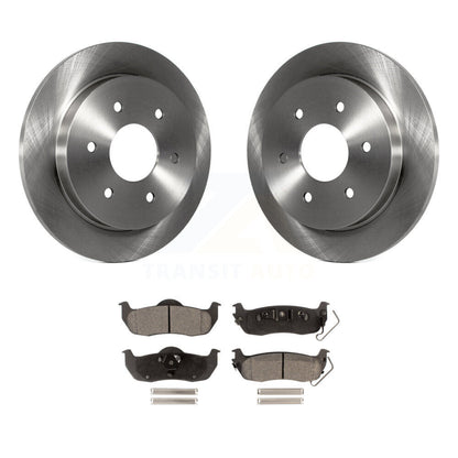 Kit de rotor de frein arrière et de plaquettes semi-métalliques pour Nissan TITAN Armada INFINITI QX5