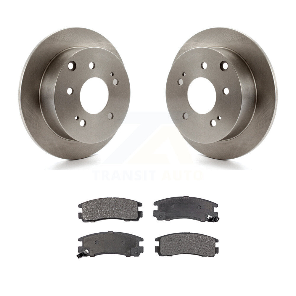 Kit de disques de frein à disque arrière et plaquettes semi-métalliques pour Mitsubishi Eclipse Galant