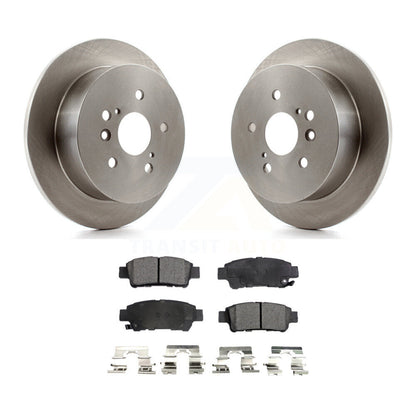 Kit de disques de frein à disque arrière et plaquettes semi-métalliques pour Toyota Sienna 2004-2010