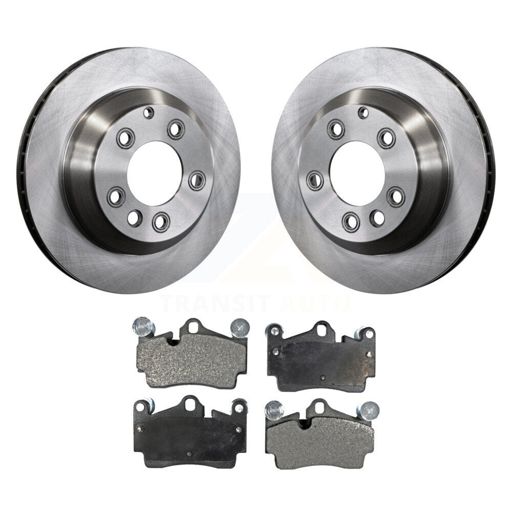 Rotors de frein arrière et Kit de plaquettes semi-métalliques pour Audi Q7 Porsche Cayenne volkswagen