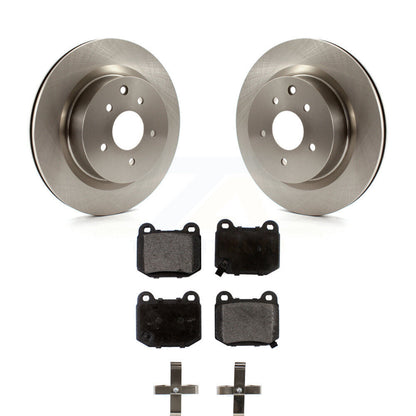 Kit de disques de frein à disque arrière et plaquettes semi-métalliques pour Nissan 350Z INFINITI G35