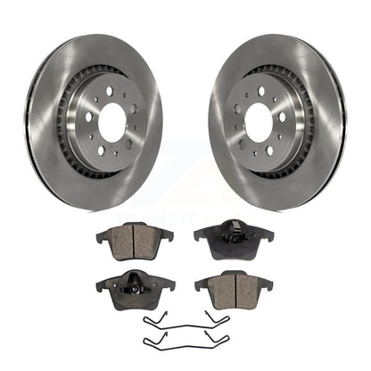 Kit de disques de frein à disque arrière et plaquettes semi-métalliques pour Volvo XC90 2003-2014