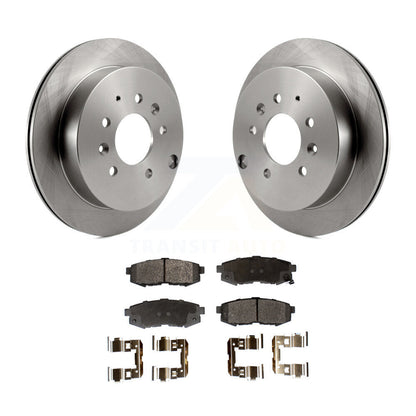Kit de disques de frein à disque arrière et plaquettes semi-métalliques pour Mazda MPV 2004-2006
