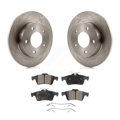 Kit de disques de frein à disque arrière et plaquettes semi-métalliques pour Mazda 3 Sport K8F-101783