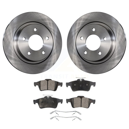 Kit de disques de frein à disque arrière et plaquettes semi-métalliques pour Mazda 3 Sport K8F-101785