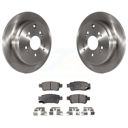 Kit de disques de frein à disque arrière et plaquettes semi-métalliques pour Honda Odyssey 2005-2010