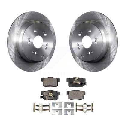 Kit de disques de frein à disque arrière et plaquettes semi-métalliques pour Honda CR-V Acura RDX