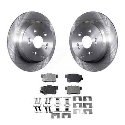 Kit de disques de frein à disque arrière et plaquettes semi-métalliques pour Acura RDX K8F-101788