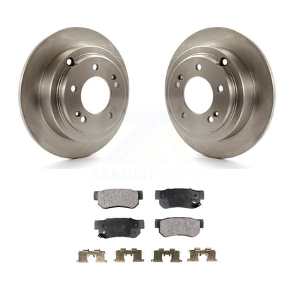 Kit de disques de frein à disque arrière et plaquettes semi-métalliques pour Kia Amanti 2004-2006