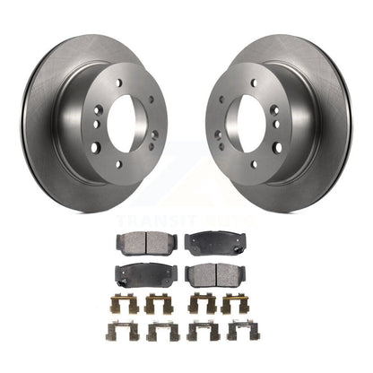 Kit de disques de frein à disque arrière et plaquettes semi-métalliques pour Kia Sorento 2003-2006