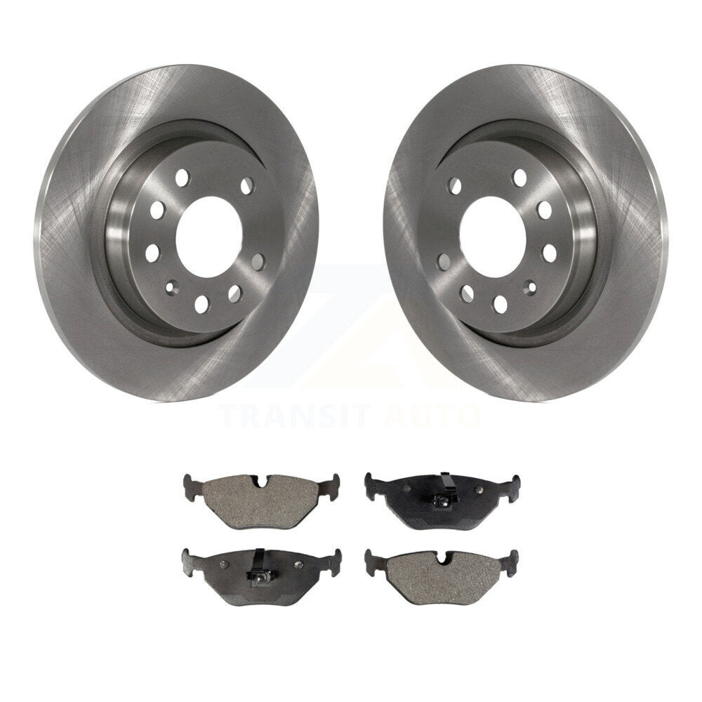 Kit de plaquettes de frein semi-métalliques pour rotors de frein arrière, pour berline Saab 9-3 2003 avec Roto solide