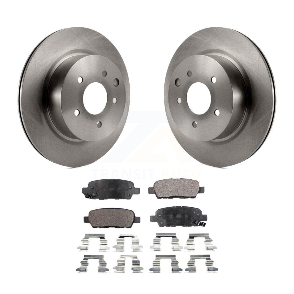 Kit de plaquettes de frein semi-métalliques pour Rotors de frein arrière, pour INFINITI Nissan Maxima G37 QX50 EX3