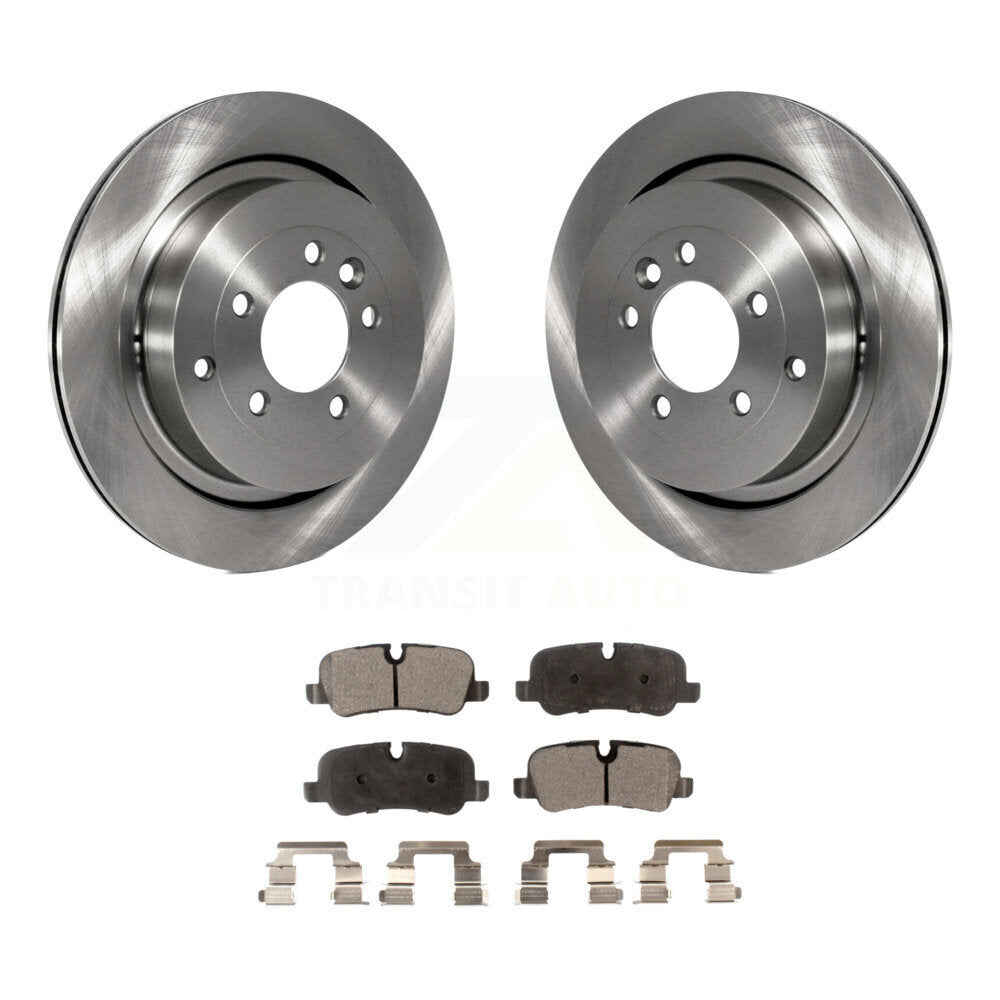 Rotor de frein à disque arrière et Kit de plaquettes semi-métalliques pour Land Rover Range Sport LR4 LR