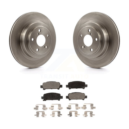 Kit de disques de frein à disque arrière et plaquettes semi-métalliques pour Subaru Legacy K8F-101801