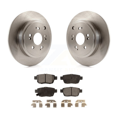 Kit de disques de frein à disque arrière et plaquettes semi-métalliques pour Honda Ridgeline 2006-2014