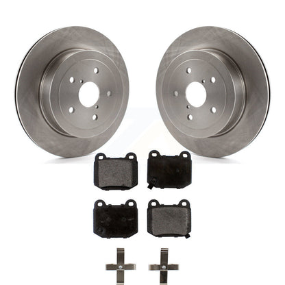 Kit de disques de frein à disque arrière et plaquettes semi-métalliques pour Subaru Impreza K8F-101805