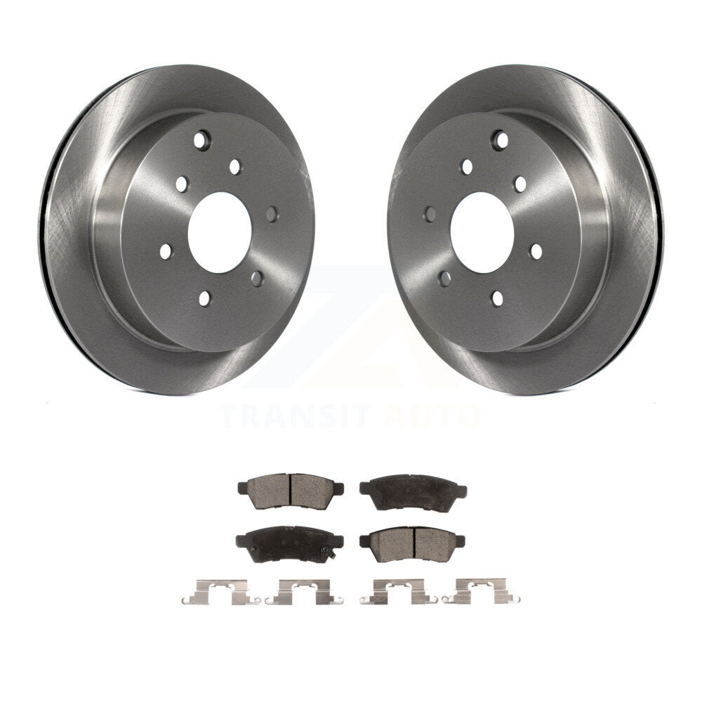 Kit de plaquettes semi-métalliques de Rotor de frein arrière, pour Nissan Frontier Xterra Suzuki Equato