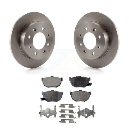 Kit de disques de frein à disque arrière et plaquettes semi-métalliques pour Kia Spectra Spectra5