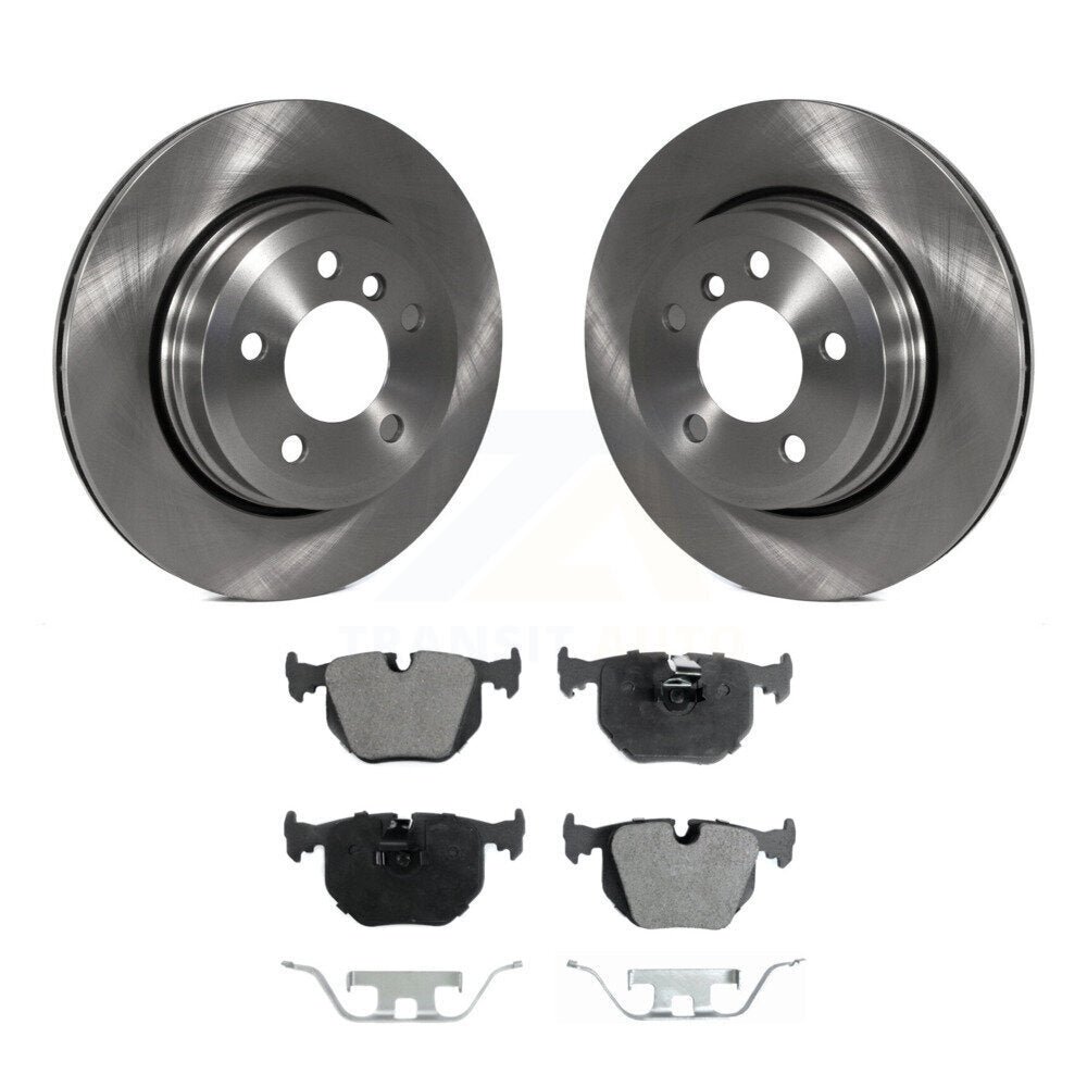 Kit de disques de frein à disque arrière et plaquettes semi-métalliques pour BMW X3 2004-2010