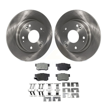 Kit de rotors de frein à disque arrière et plaquettes semi-métalliques pour Honda Civic Acura CSX ILX