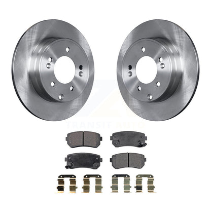 Kit de rotor de frein arrière et de plaquettes semi-métalliques pour Hyundai Tucson Sonata Kia Cadenz