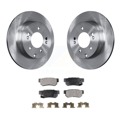 Kit de rotors de frein à disque arrière et plaquettes semi-métalliques pour Hyundai Sonata 3,3 L